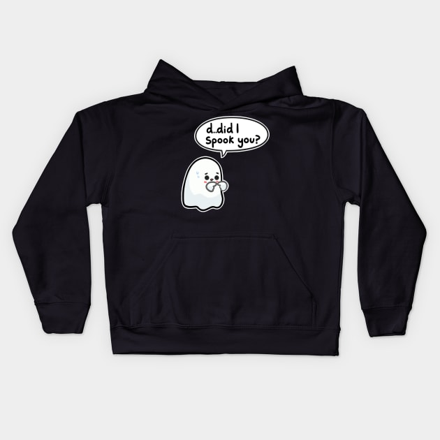 spooked Kids Hoodie by nekomachines